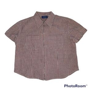 Y2K  Vintage Cropped  Grunge 90s Zipper Liz Sport Top​